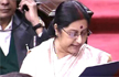 Sushma Swarajs Statement On Pak Visit Drowned Out By Opposition Protests: 10 Developments